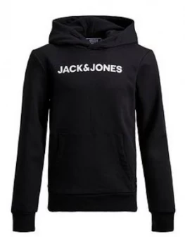 Jack & Jones Boys Logo Hoodie - Navy