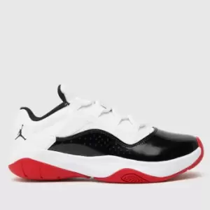 Jordan Air Jordan 11 Cmft Low (Gs), White/Black-University Red, size: 4, Unisex, Shoes grade school, CZ0907-102