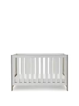 Obaby Nika Cot Bed - Grey Wash/White/Grey