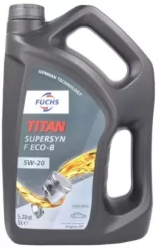 FUCHS Engine oil 5W-20, Capacity: 5l 601411571