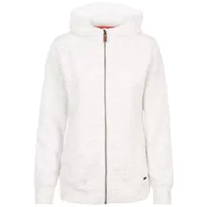 Trespass Womens/Ladies Winnie Hoodie (M) (Ghost White Marl)