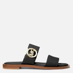 Michael Kors Womens Summer Double Strap Sandals - Black - UK 4