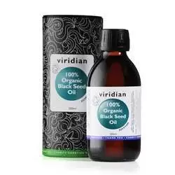 Viridian 100% Organic Black Seed Oil 200ml