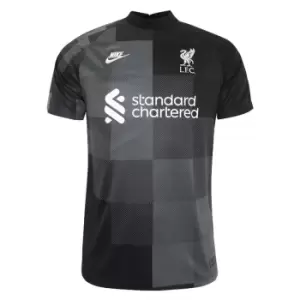 Liverpool 2021-2022 Home Goalkeeper Shirt (Black) - Kids