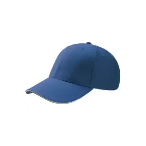 Atlantis Sport Sandwich 6 Panel Baseball Cap (One Size) (Royal)