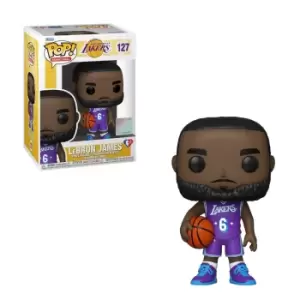 NBA Los Angeles Lakers LeBron James Funko Pop Vinyl