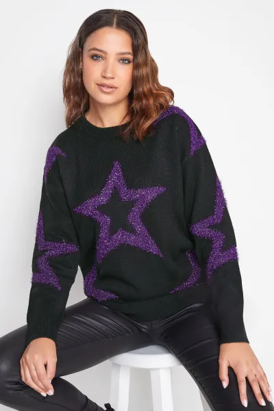 Tall Glitter Star Jumper