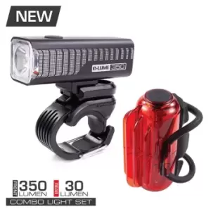 Serfas Lighting Combo Pack, USM-350/USM-30 - Black