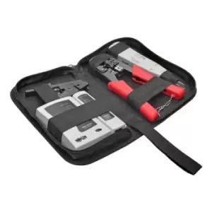 Tripp Lite T016-004-K 4 Piece Network Installer Tool Kit with Carrying Case