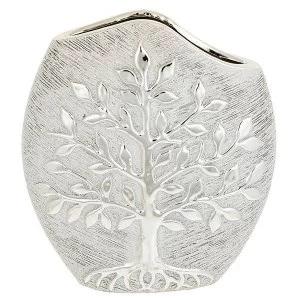 Tree of Life Modern Vase Champagne