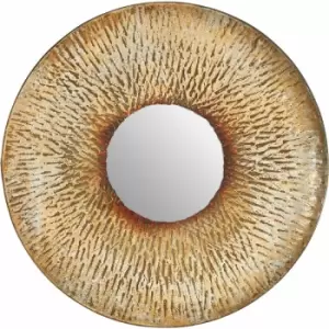 Premier Housewares - Faiza Small Textured Wall Mirror