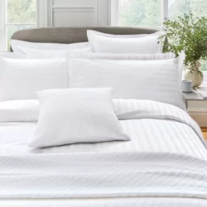 Bedeck of Belfast Fine Linens Adan Kingsize Duvet Cover, White