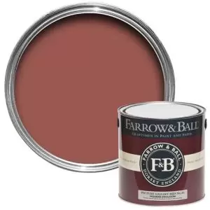 Farrow & Ball Modern Picture Gallery Red No. 42 Matt Emulsion Paint, 2.5L