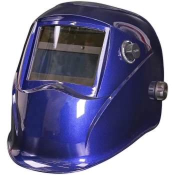 Sealey Auto Darkening Welding Helmet Blue