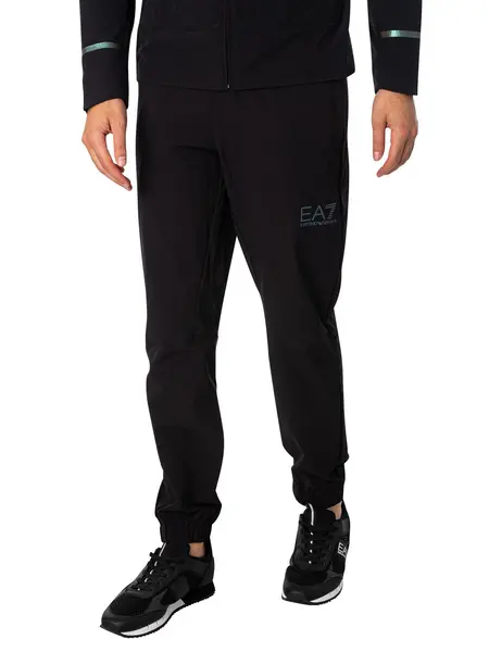 EA7 Logo Box Joggers Black XL