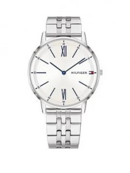 Tommy Hilfiger Cooper Stainless Steel White Dial Bracelet Watch