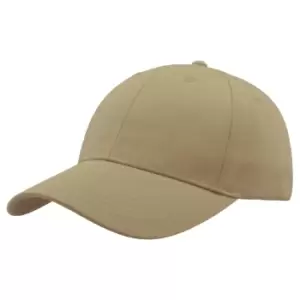 Atlantis Zoom Sports 6 Panel Baseball Cap (Pack Of 2) (One Size) (Khaki)