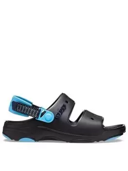 Crocs Classic All Terrain Sandal, Black, Size 12, Men