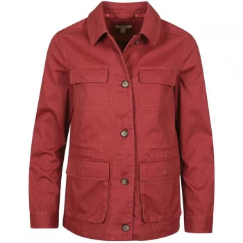 Barbour Saltwater Overshirt - Mulberry