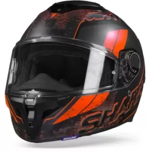 Shark Spartan Gt Ryser Mat Black Anthracite Orange M