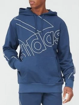 Adidas Favs Hoodie - Blue