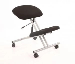 Trexus Kneeling Chair Black 430x330x480-620mm Ref OP000072