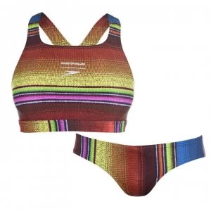 Speedo House of Holland 2 Pieces Swimsuit - Yellow/Multi