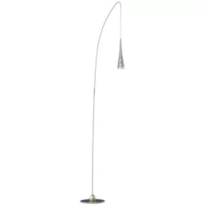 Linea Verdace Ice Floor Lamp Satin Nickel