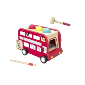 Disney Wooden Mickey Punch Ball & Xylophone Bus