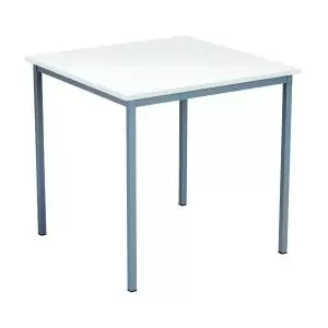 Serrion Square Table 750mm White KF79846 KF79846