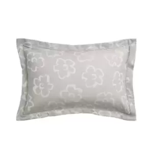 Ted Baker Magnolia Jacquard Oxford Pillowcase, Silver