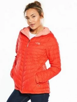 The North Face Thermoball Full Zip Hooded Jacket Red Size XS Women