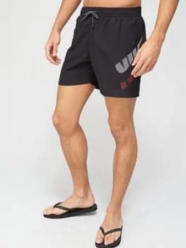 Nike Tilt 5" Swim Shorts - Black, Size L, Men