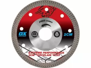 OX Tools 2CM-125/22 OX Pro 2CM Porcelain Cutting Blade 125 x 22.23mm