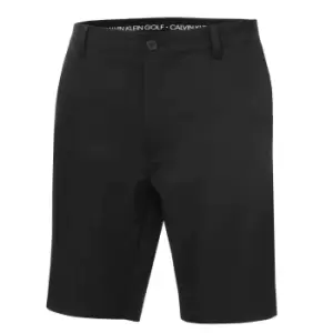 Calvin Klein BULLET REGULAR FIT STRETCH SHORT - BLACK - 36