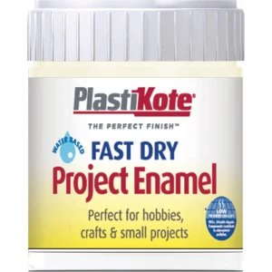 Plastikote Fast Dry Enamel Paint De La Creme 59ml