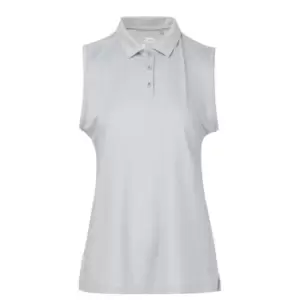 Slazenger Sleeveless Polo Shirt Womens - Grey