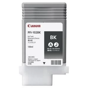 Canon PFI102 Black Ink Cartridge