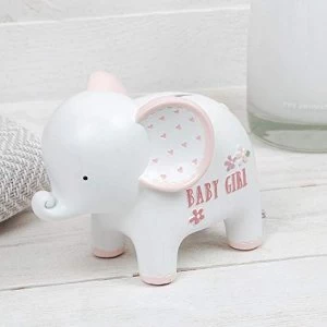 Petit Cheri Elephant Money Box - Baby Girl