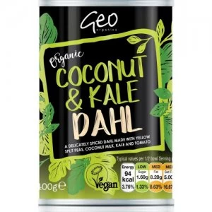 Geo Organics Cans - Organic Coconut & Kale Dahl 400g