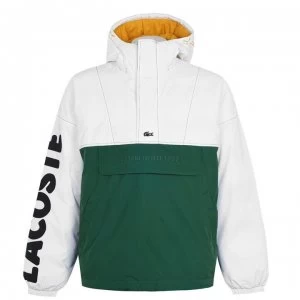 Lacoste L!VE Colour Block Jacket - White/Green X0N