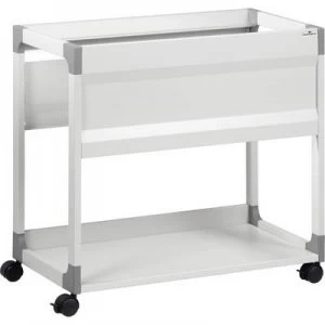 Durable Suspension file trolley 378410 Grey