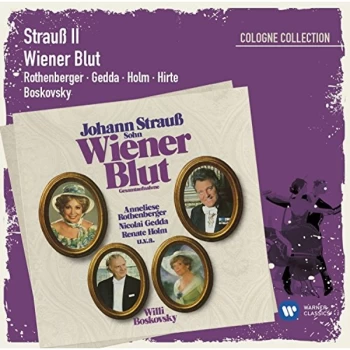 Anneliese Rothenberger, Klaus Hirte, Nicolai Gedda, Philharmonia Hungarica, Willi Boskovsky - Strauss II: Wiener Blut CD