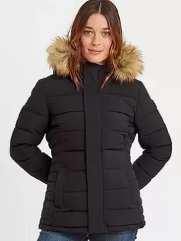 TOG24 Helwith Polyfill Jacket, Black, Size 8, Women