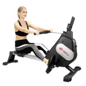 Magnetic Rowing Machine for Home Gym Office Workout 16 Level Adjustable Resistance with LCD Monitor