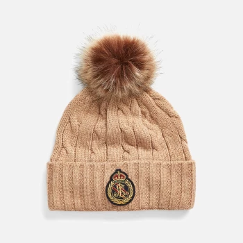 Lauren Ralph Lauren Womens Beanie - Classic Camel