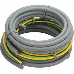 Zexum 3 Meters Grey 25mm 97A Blue Brown Meter Tails 6181Y and 3 Meters 25mm Green Yellow 6491X