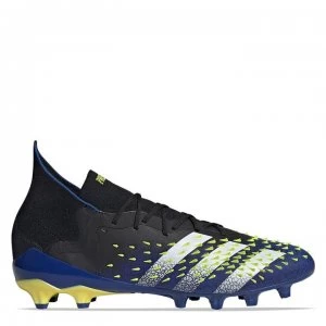 adidas Predator Freak .1 AG Football Boots - Black/SolYellow