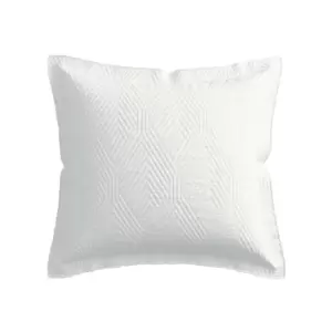 Bedeck of Belfast Azora Sham Pillowcase, White