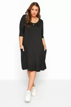 Drape Pocket Dress